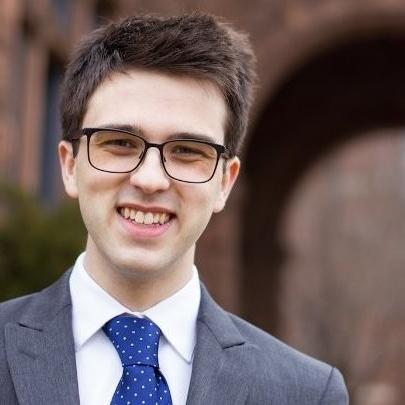 A headshot of Kevin Lynch, OVPR senior communications manager